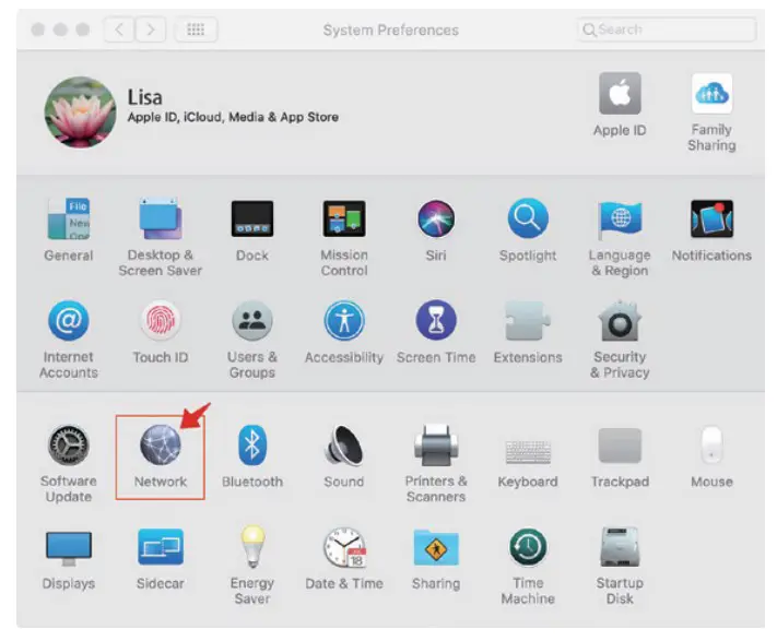 How to create a new location of IP address