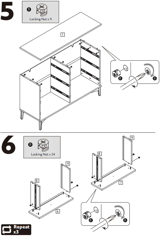 habitat-3117529-Kirk-3+3-Drawer-Chest-Instruction-FIG-10