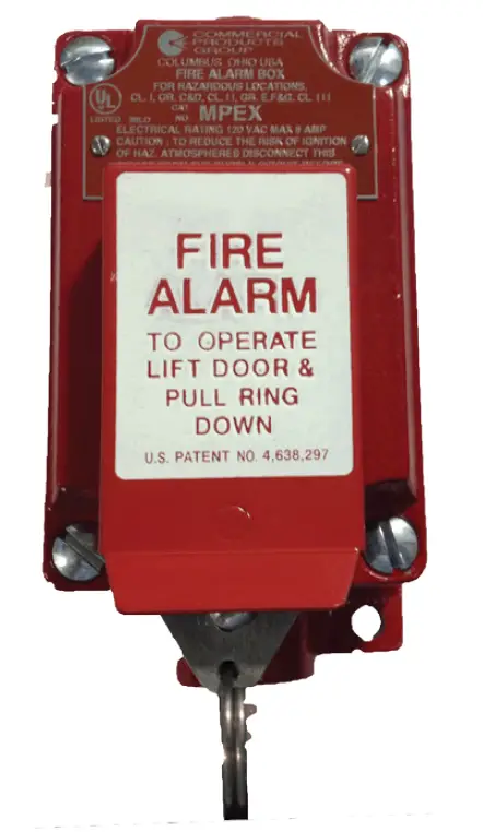 POTTER Federal Signal MPEX Series Explosion Proof Manual Pull Station