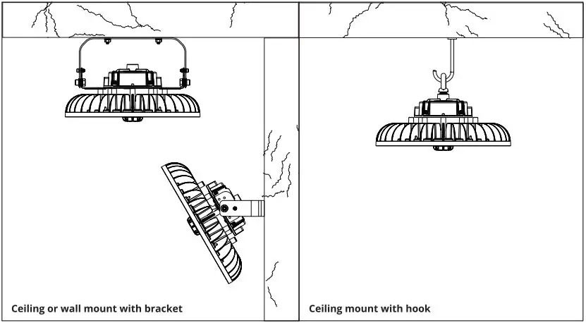 HANECO SKYLUX GEN II LED Highbay Black 5000k-fig2