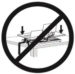 VIVO DESK-V102EW Controller - Caution 2