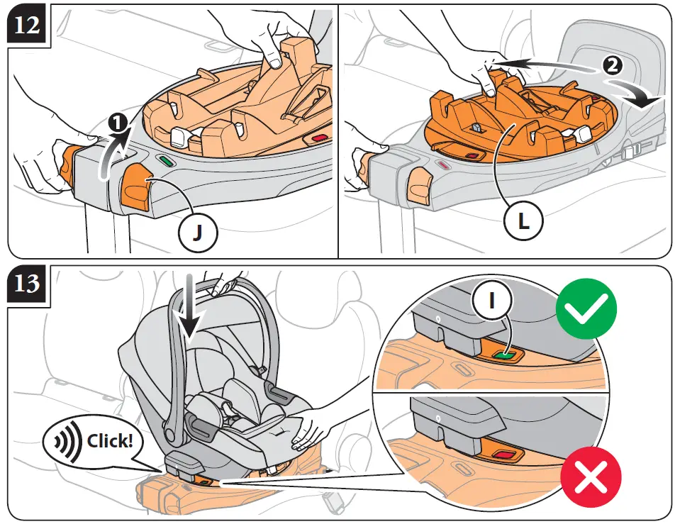 Inglesina Base Auto Darwin 360° i-Size 6