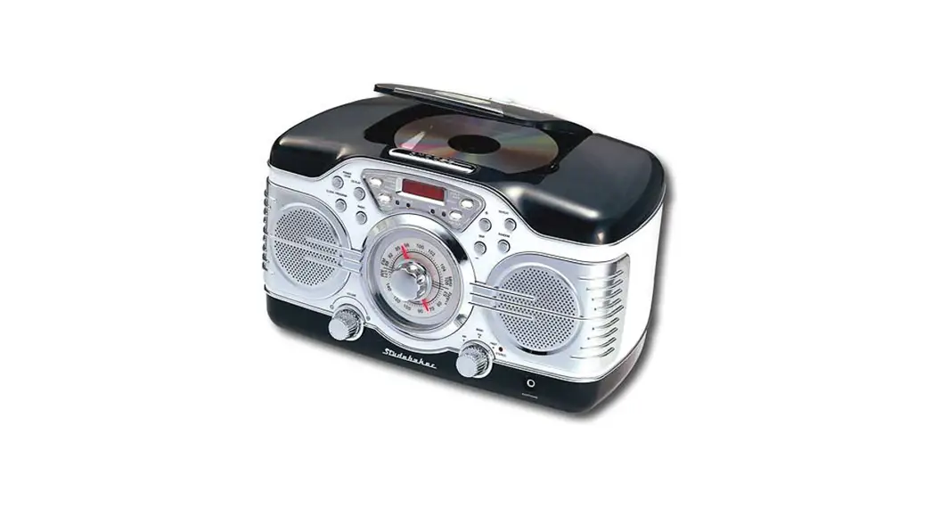 Studebaker Sb2103 Stereo Cd Player Or Dual Alarm Clock Radio Owner's Manual
