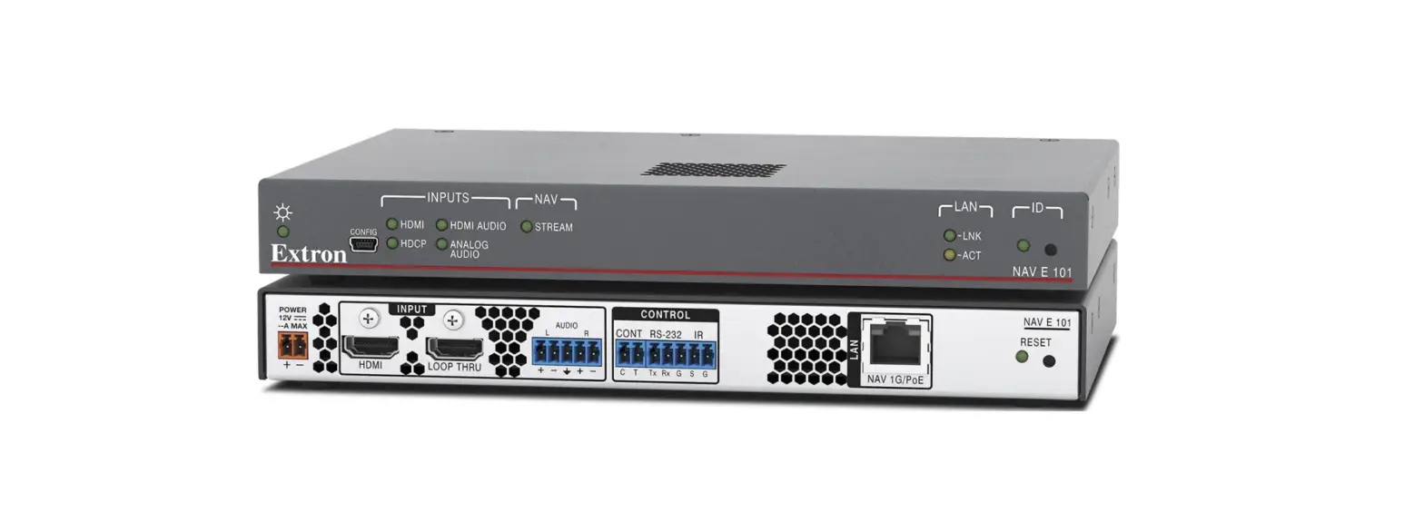 Extron Nav E 101 Dtp Nav System User Guide