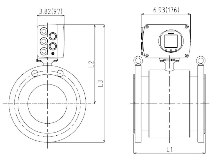 TOSHIBA-TIC-LF654T-Electromagnetic-Flowmeter-FIG-6