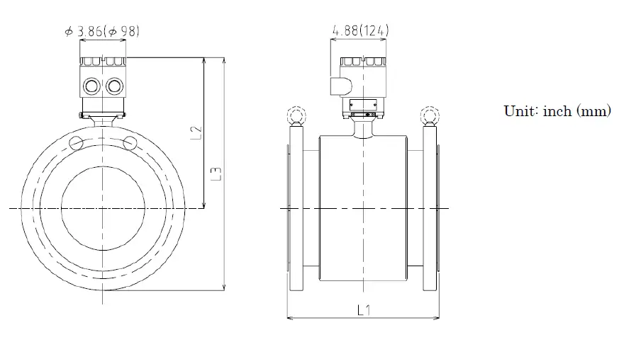 TOSHIBA-TIC-LF654T-Electromagnetic-Flowmeter-FIG-8