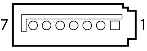 NEXCOM XPPC 10-200 Wide Screen Touch Computer - Pin Definitions 4