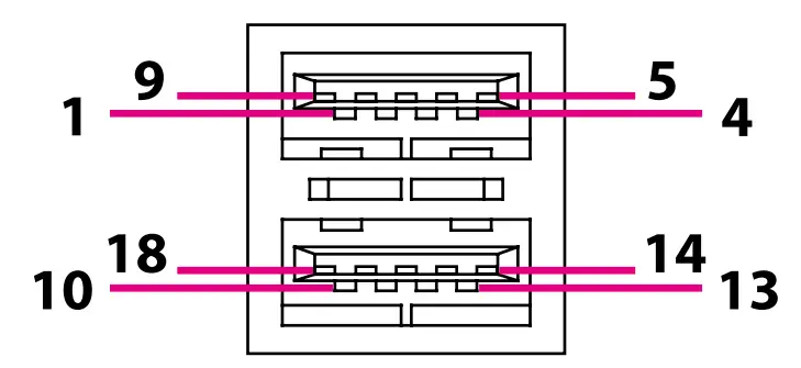 NEXCOM XPPC 10-200 Wide Screen Touch Computer - Pin Definitions 5