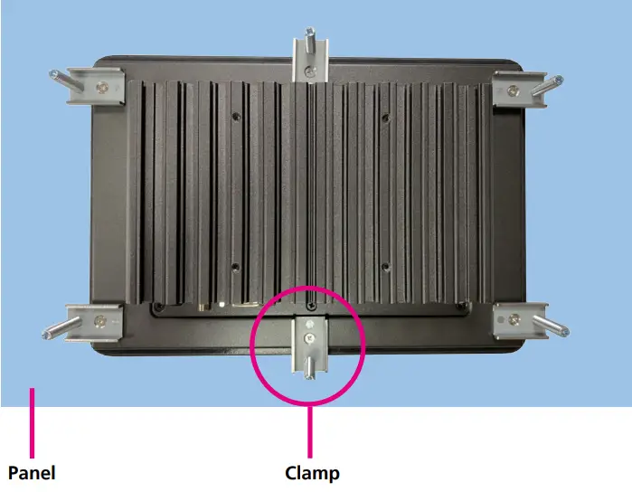 NEXCOM XPPC 10-200 Wide Screen Touch Computer - clamp’s screw