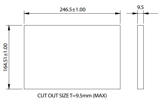 NEXCOM XPPC 10-200 Wide Screen Touch Computer - panel mount kit