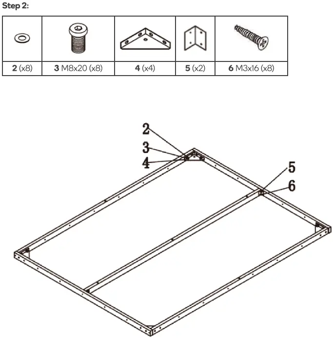 kogan KAPARKEBQBA Parker Bed assembly 1