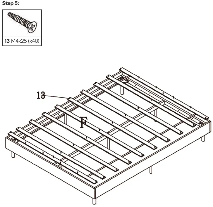 kogan KAPARKEBQBA Parker Bed assembly 4