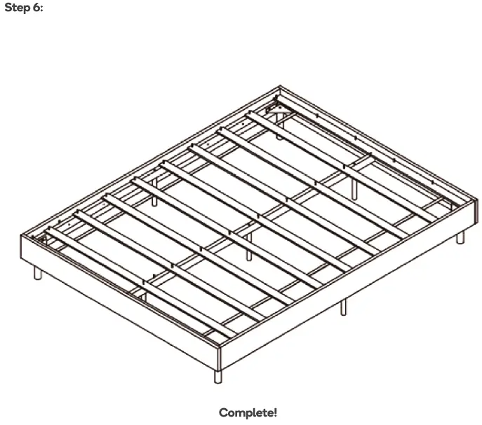 kogan KAPARKEBQBA Parker Bed assembly 5