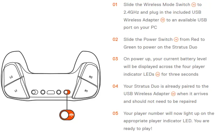 SteelSeries Stratus Duo - SETUP2