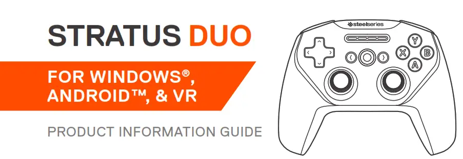 SteelSeries Stratus Duo logo