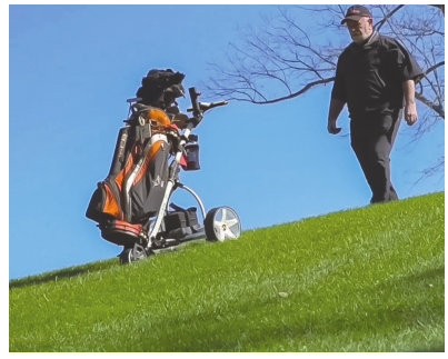 Bat-Caddy X8 Series Electric Golf Caddy - Braking System