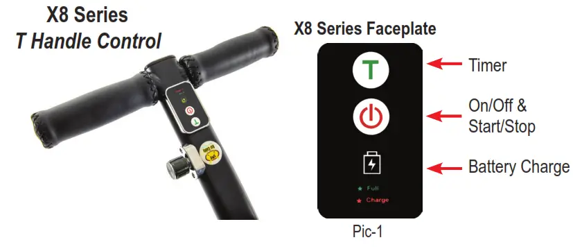 Bat-Caddy X8 Series Electric Golf Caddy - X8R Only 1