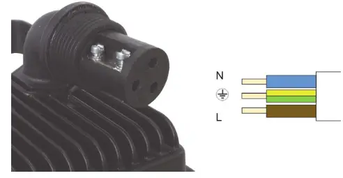 WeTeLux 900835 6500K 100 W LED Floodlight- Operation