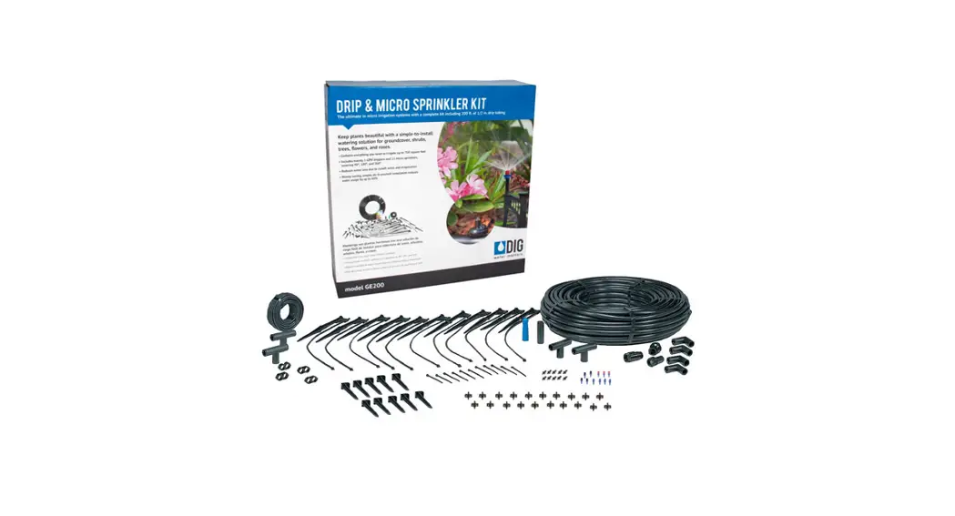 Dig Ge200 Drip And Micro Sprinkler Watering System Instruction Manual