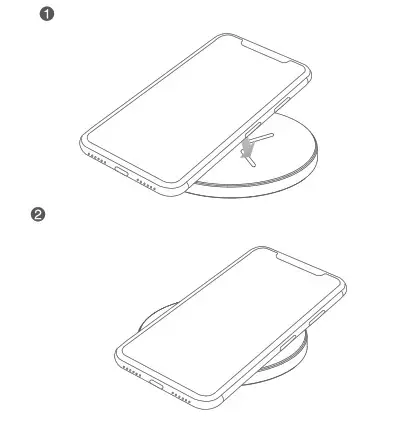 SATECHI ST-IWCB Fast Wireless Charger- Charging mode