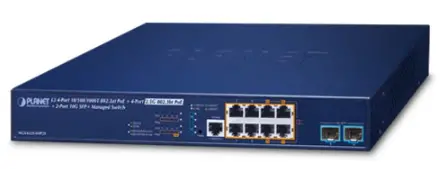 PLANET MGS-6320-8HP2X 4 Port 2.5 Managed Switch
