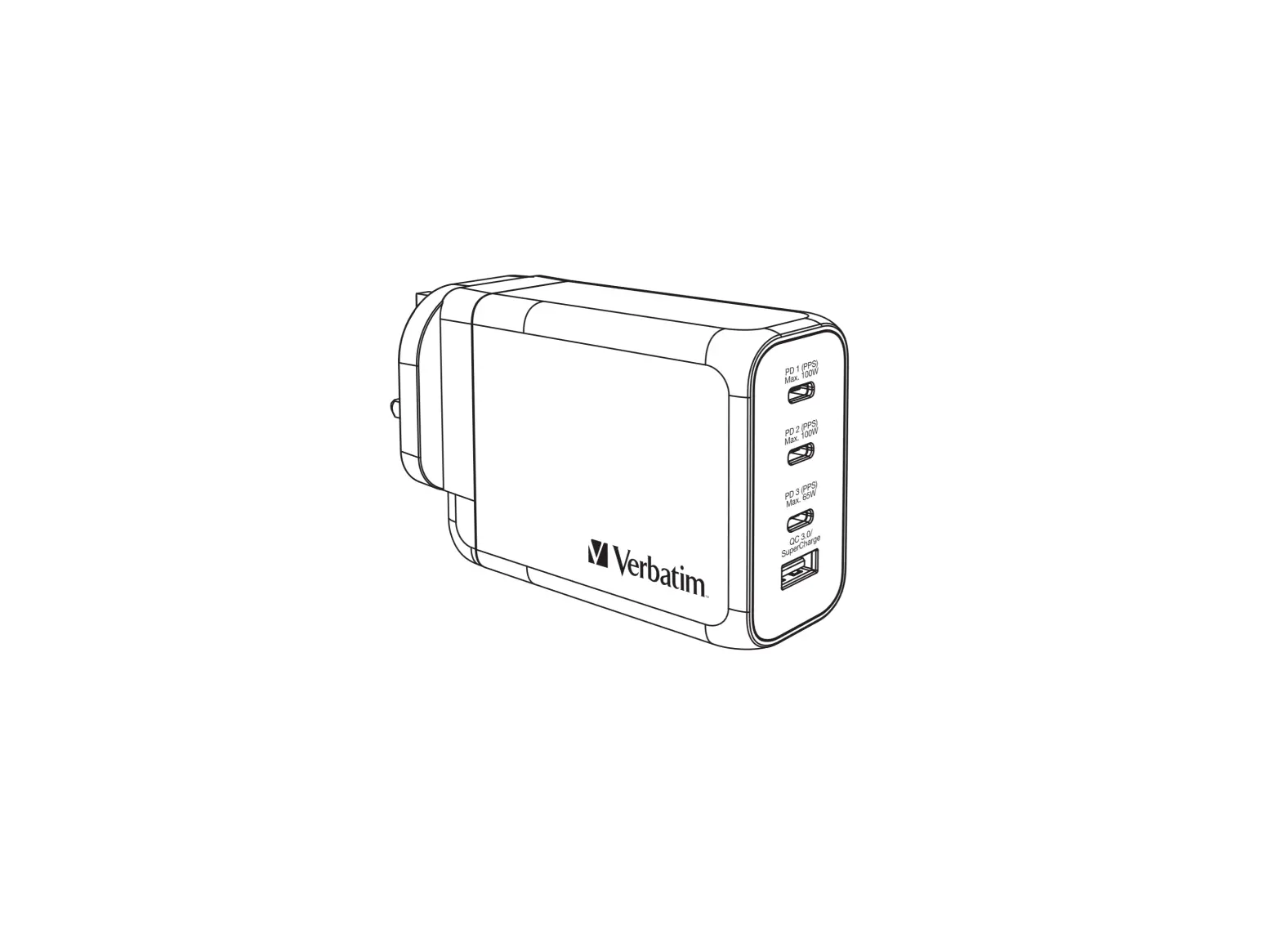 Verbatim Vapuc111 Gan Charger User Manual