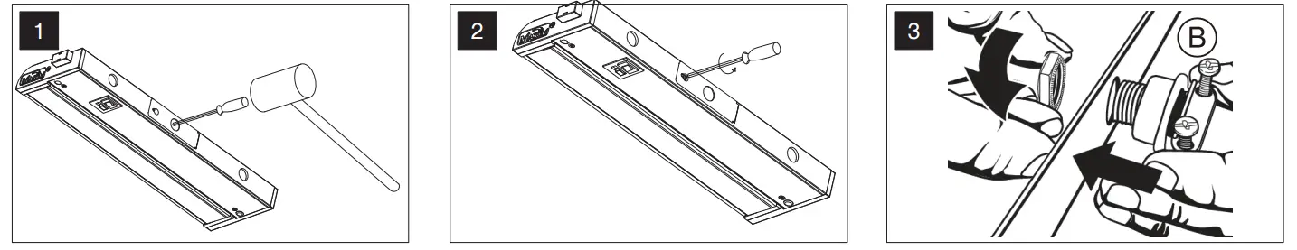 MAXIM LIGHTING 46445004 Series CounterMax MX-L-120-3K Basic 2700-4000K LED Under Cabinet fig8