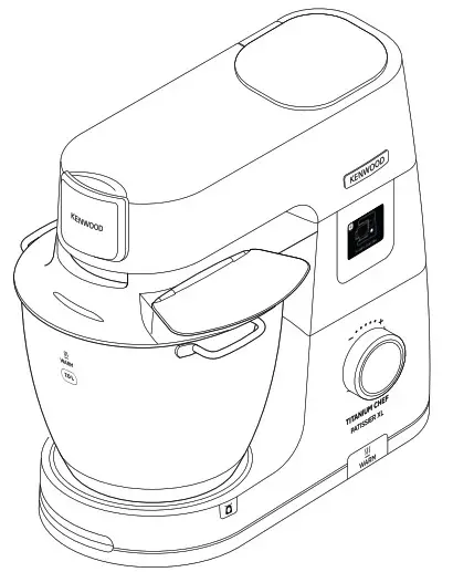 KENWOOD KWL90 Chef Titanium Patissier XL Stand