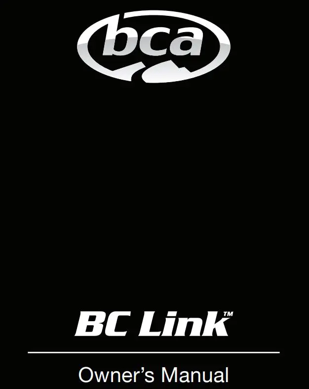 bca BC Link User Manual