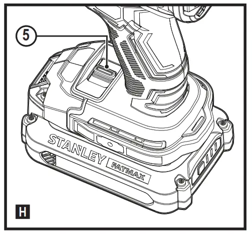 STANLEY SFMCF920 V20 Lithium Ion Battery Instructions - Intended use 2