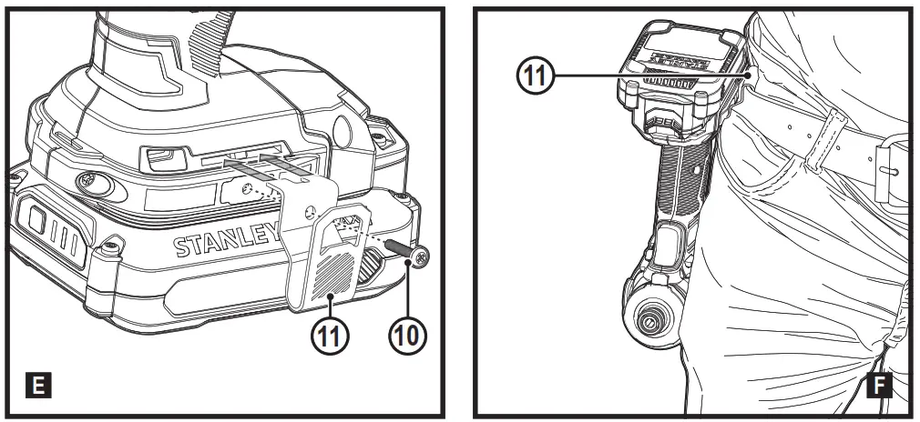 STANLEY SFMCF920 V20 Lithium Ion Battery Instructions - Product Overview 3