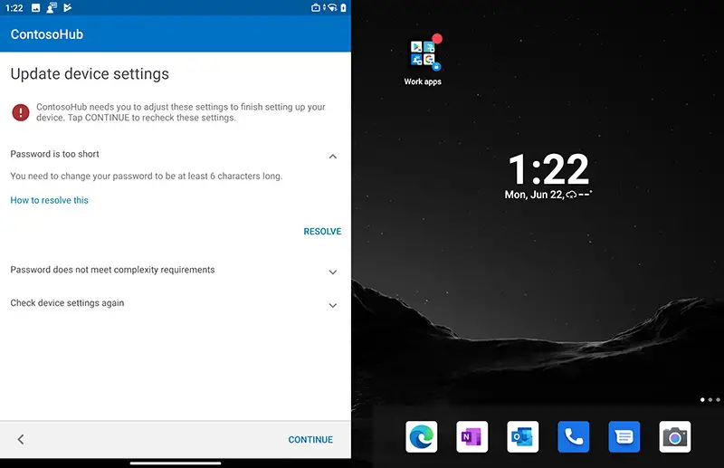 Microsoft Surface Duo Dual Screen Mobile Productivity- Microsoft work 7