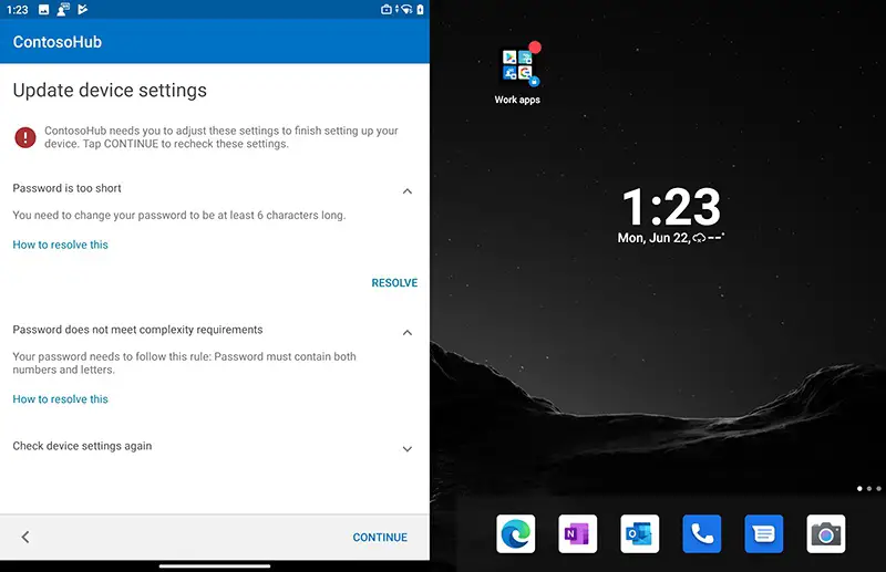 Microsoft Surface Duo Dual Screen Mobile Productivity- Microsoft work 8
