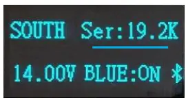 Serial port baudrate