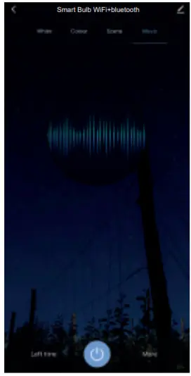 GRACE GU10 Smart Bulb - Music Mode