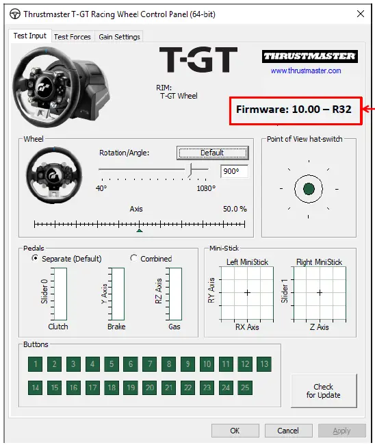 THRUSTMASTER T500RS RS GT5 Racing Wheel For PC 6