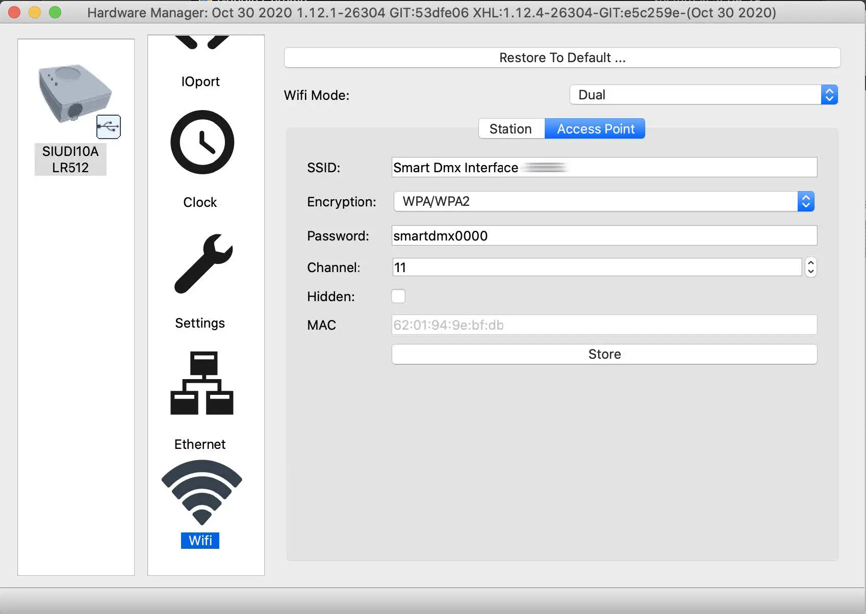 Light Rider BeamZ WiFi DMX Device Connection Types