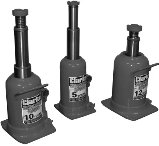 Clarke CTBJ5 5 Tonne Telescopic Bottle Jack