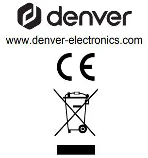 DENVER PFF-1021BLACK 10.1 inch Digital Photo Frame User Manual - Certified icon