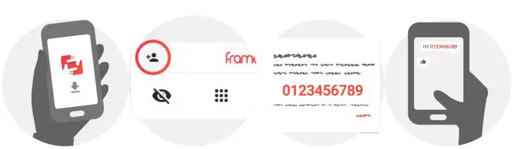 DENVER PFF-1021BLACK 10.1 inch Digital Photo Frame User Manual - Connecting a new friend