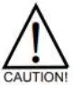 DENVER PFF-1021BLACK 10.1 inch Digital Photo Frame User Manual - Warning or Caution icon