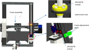 Z axis motor assembly