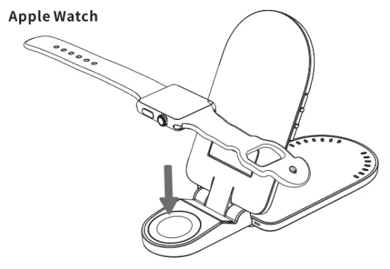 ESORUN Farer01 3 in 1 Wireless Charging Station - figure 5