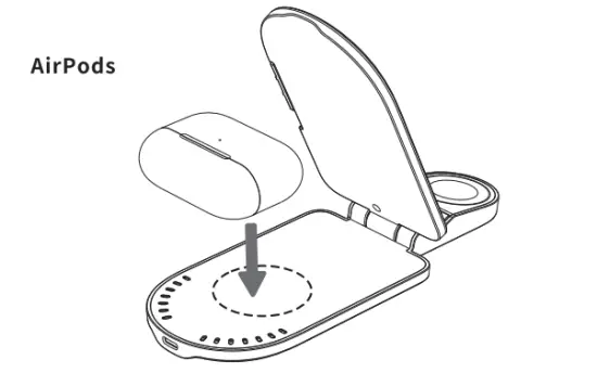 ESORUN Farer01 3 in 1 Wireless Charging Station - figure 6