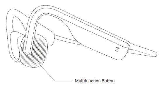 AFTERSHOKZ AS660 OpenMove Wireless Bone Conduction Open-Ear Bluetooth Headphones fig 1