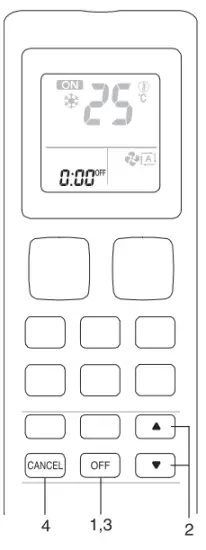 DAIKIN FTXC20CV1B Room Air Conditioner - Remote 12
