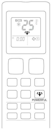 DAIKIN FTXC20CV1B Room Air Conditioner - Remote 14
