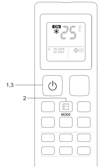 DAIKIN FTXC20CV1B Room Air Conditioner - Remote 2