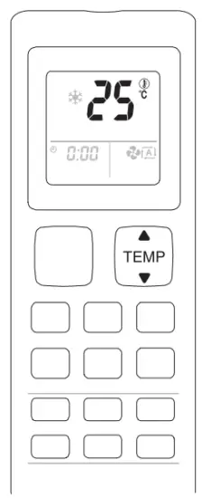 DAIKIN FTXC20CV1B Room Air Conditioner - Remote 3