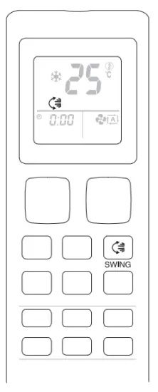 DAIKIN FTXC20CV1B Room Air Conditioner - Remote 5